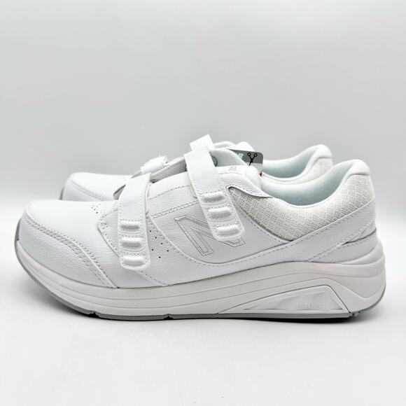 New Balance Womens 928v3 Walking Sneakers US 9.5 M EU 41 White Leather NIB - Picture 8 of 12